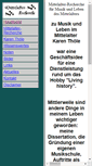 Mobile Screenshot of mittelalter-recherche.de